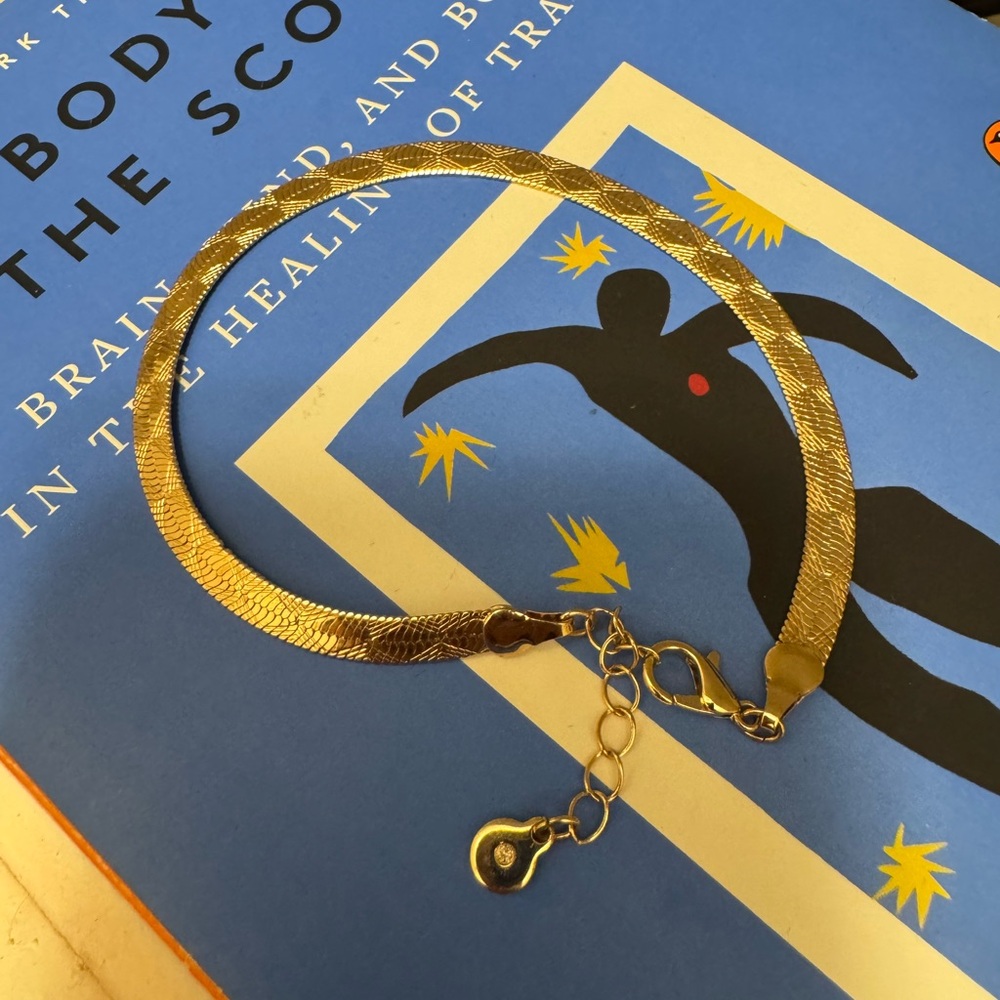 Elegant Fantasy Gold Chain Anklet